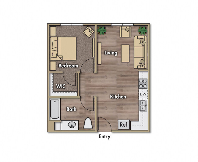 Floorplan - Vintage at Woodman 55+