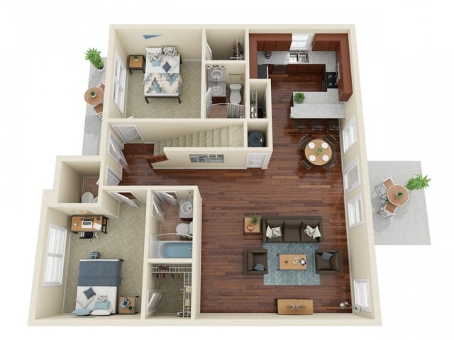 Belmont 6x6 Floor 1 - The Brexx at Louisville