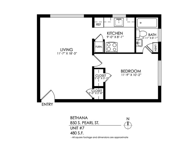 Floorplan - The Bethana Apartments