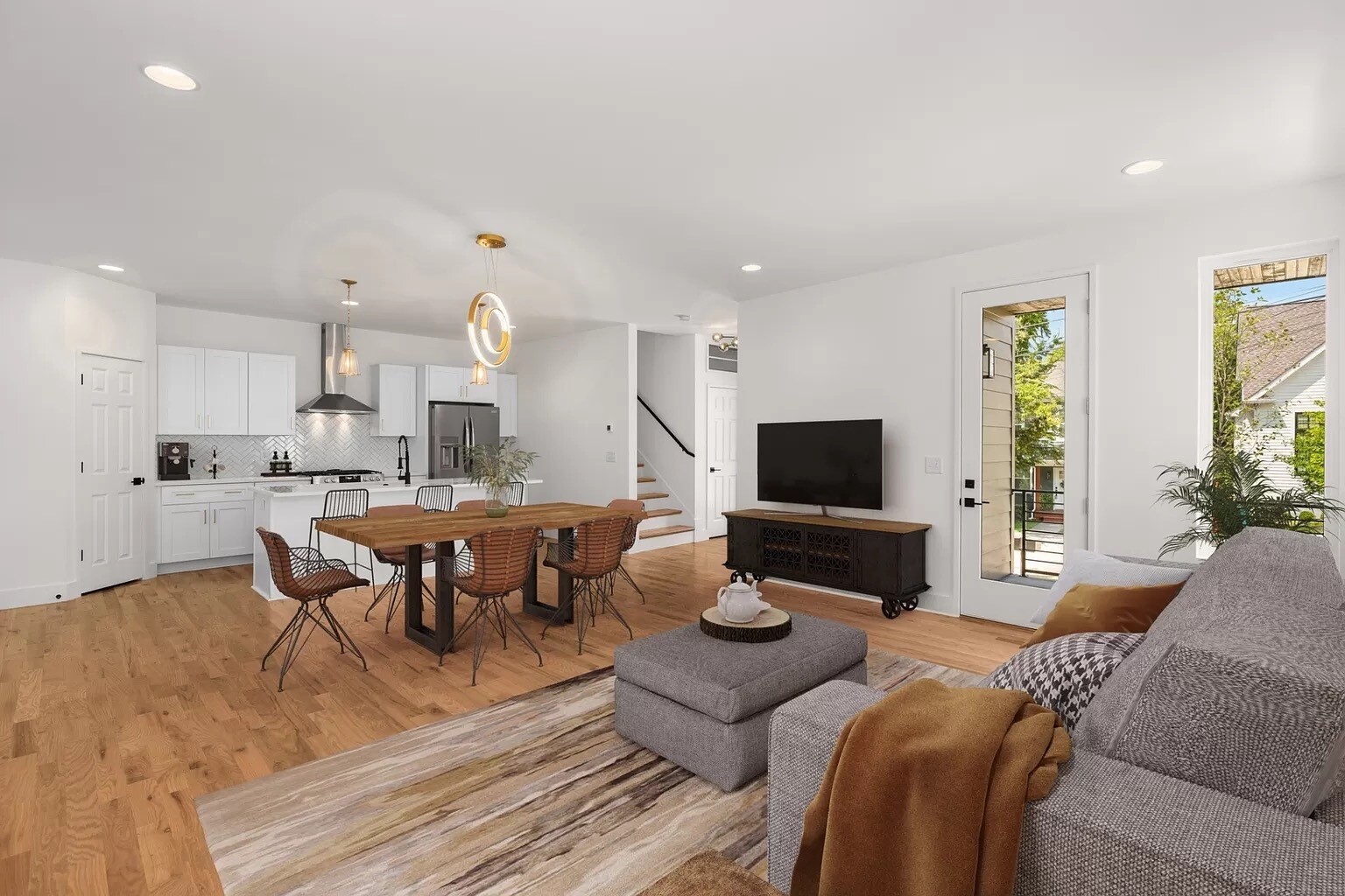 Unit is unfurnished - 2409 Booker St