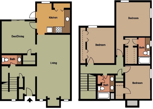 Floorplan - The Halsten at Vinings Mountain