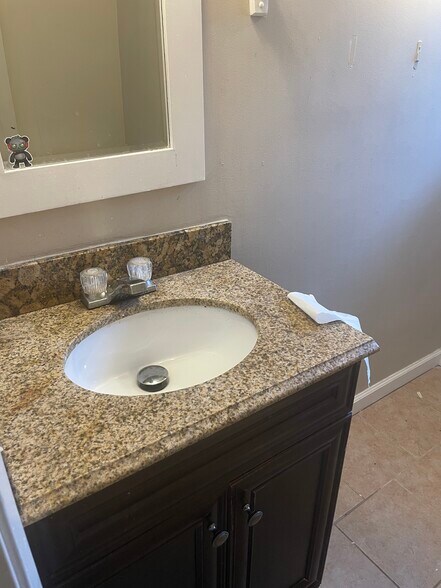 Bathroom sink - 1611 103rd Ave