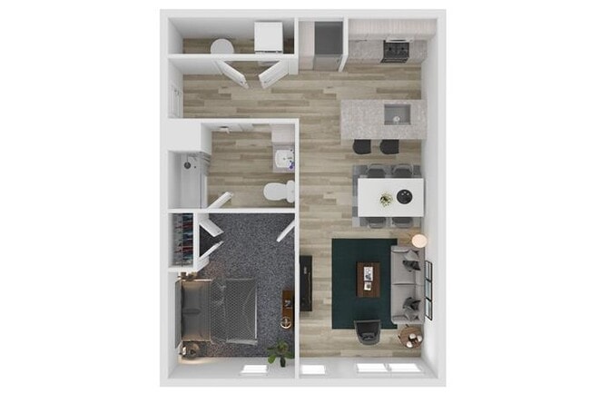 Floorplan - The Clara Apartments