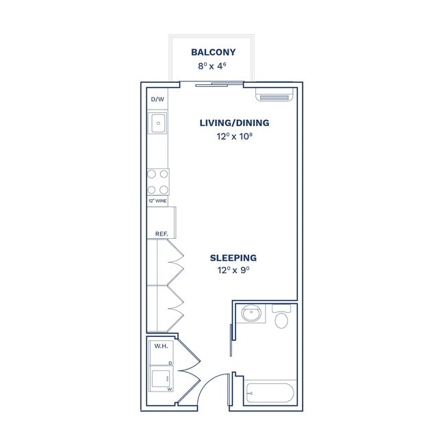 Floorplan - Cobalt Lofts