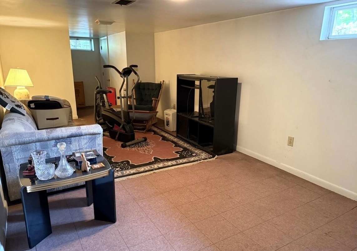 Basement set up ( old pic) - 18 Ridgecrest Ave