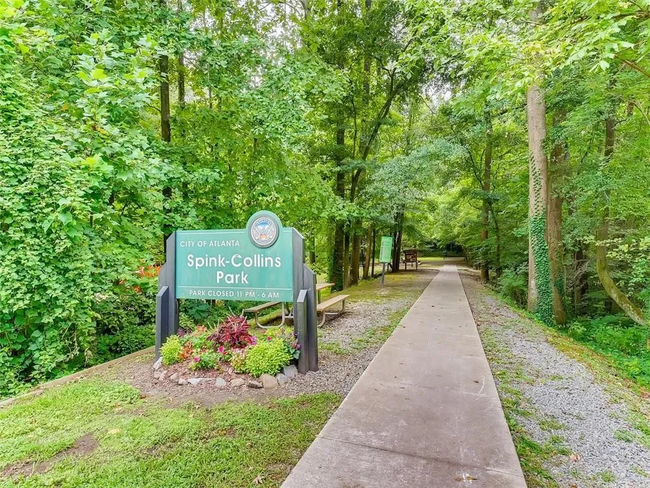 Park connected to the neighborhood with playground and wooded hiking trails - 2180 Collins Ridge Dr NW