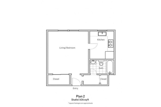 Floorplan - Hollywood Arms Apartments