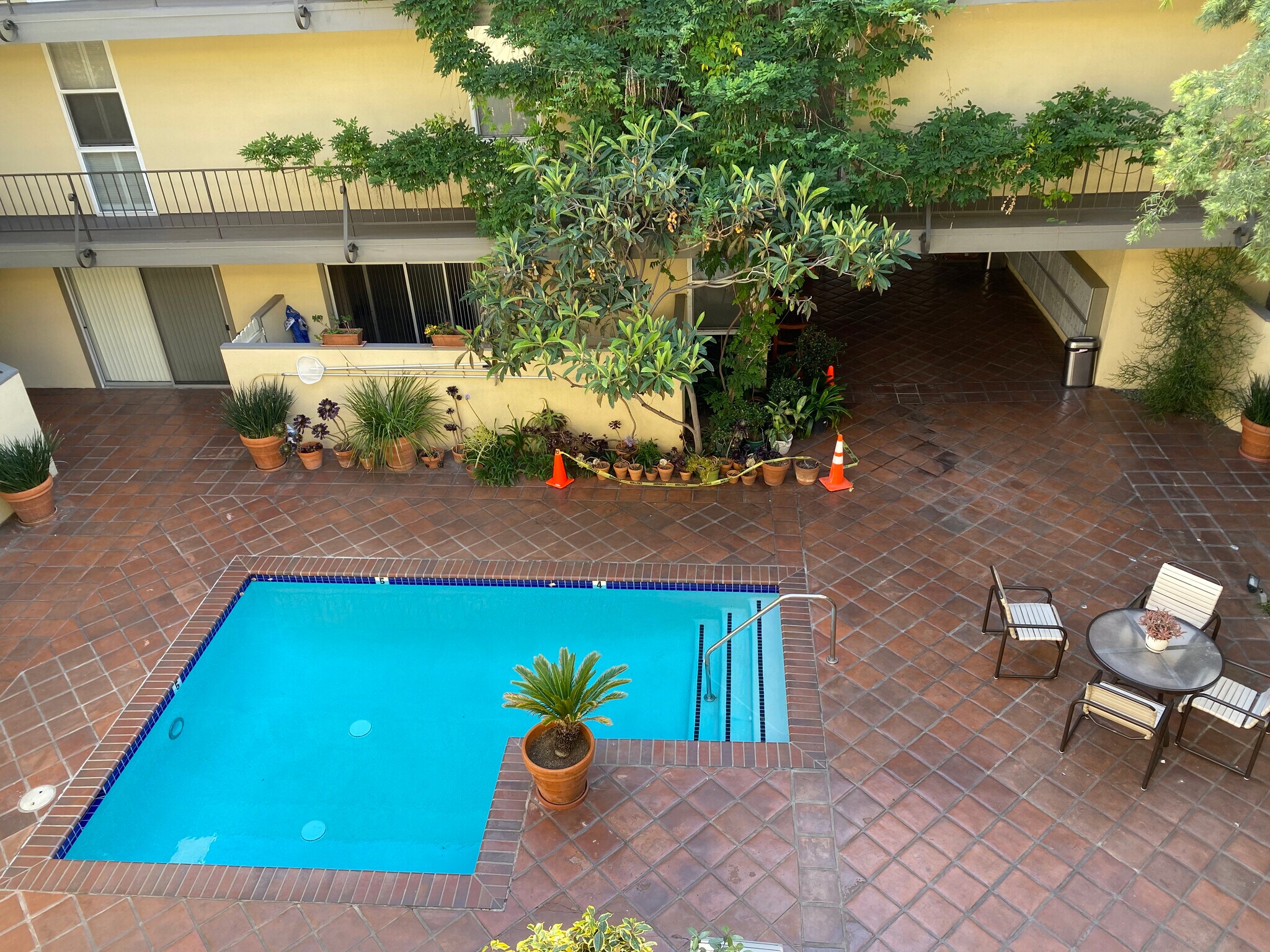 View from bedroom balcony - 2311 4th St