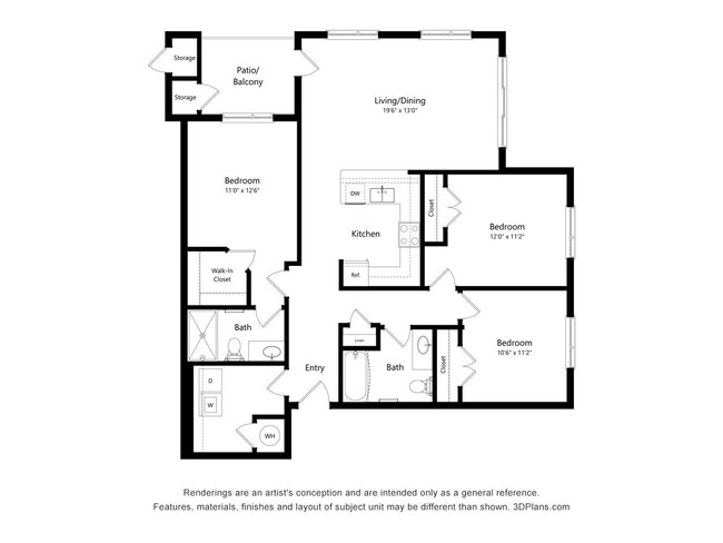 Floorplan - South Range Crossings