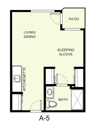 studio - The Lodge at Wake Forest