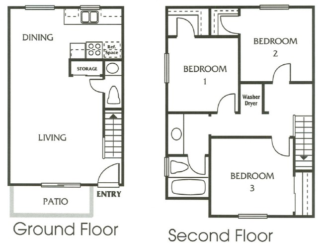 3BR/1.5BA - Aventerra Apartment Homes