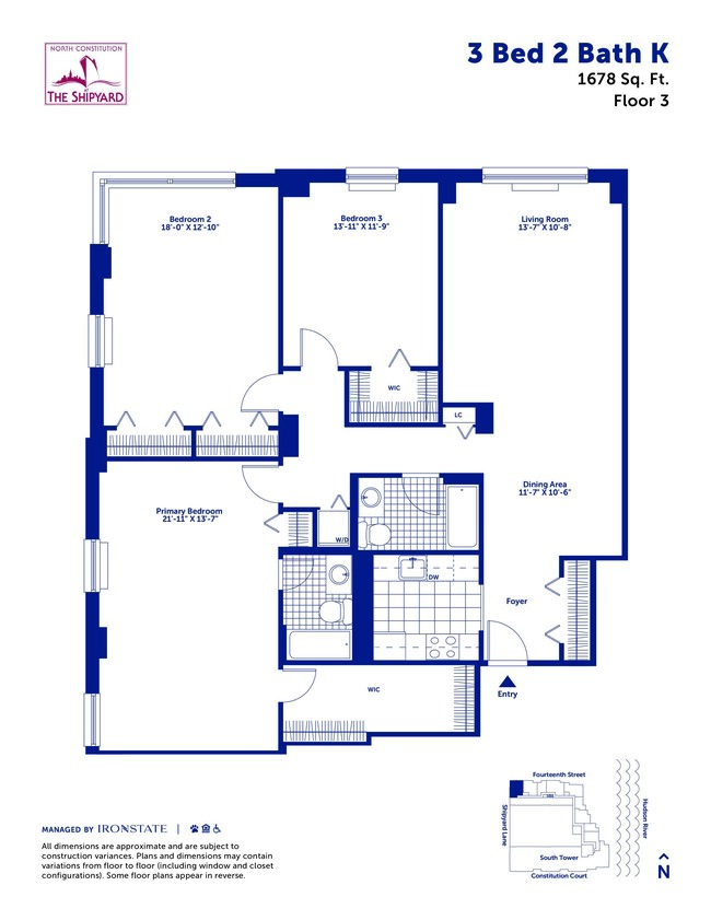 Floorplan - The North Constitution