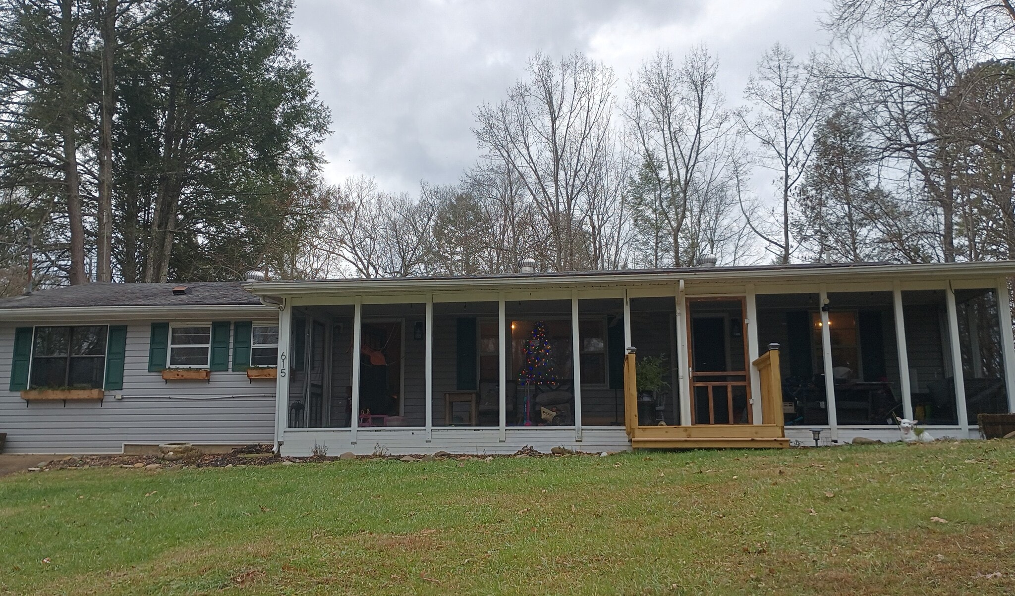 Large screened in porch - 615 Tank Hill Rd