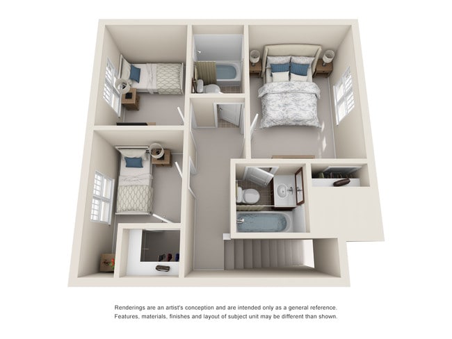 Floorplan - Palm Villa Townhome