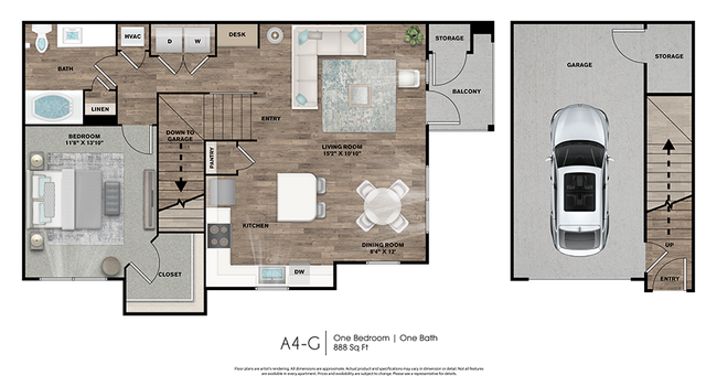 1 BED / 1 BATH with Garage - Tacara at Stone Oak