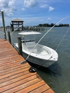 Fish on our dock - 11330 S Indian River Dr