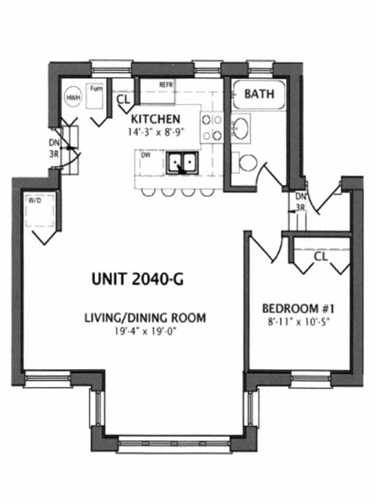 Floorplan - 2038 W. Touhy Ave.