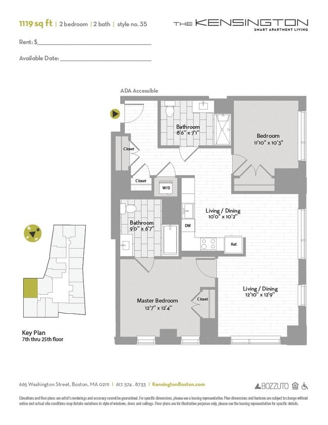 Floorplan - The Kensington