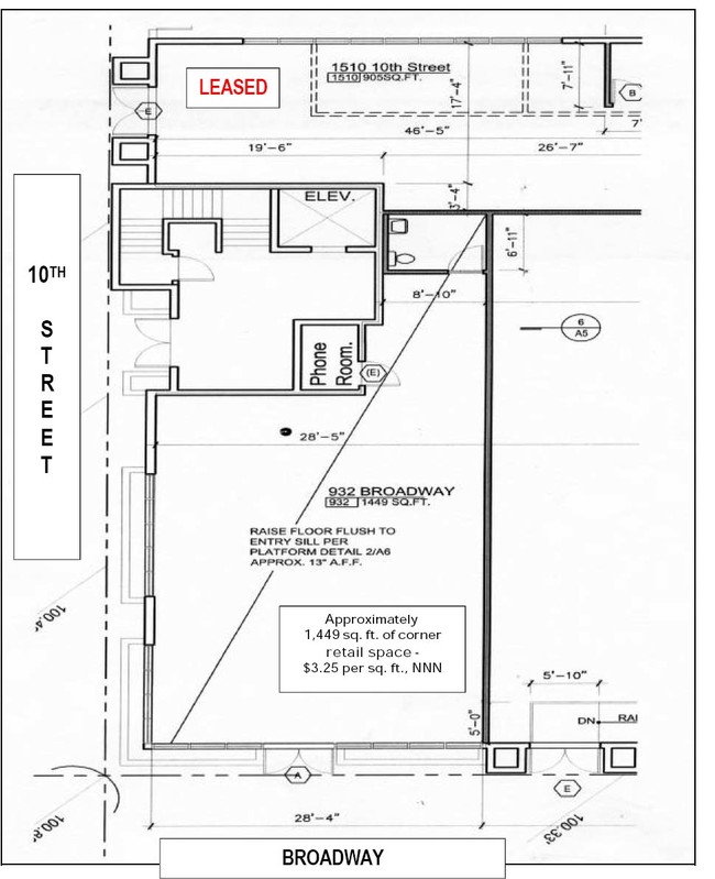 Floorplan - Broadway Plaza West