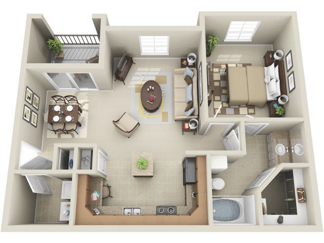 A2 Floorplan - Amalfi at Tuscan Lakes