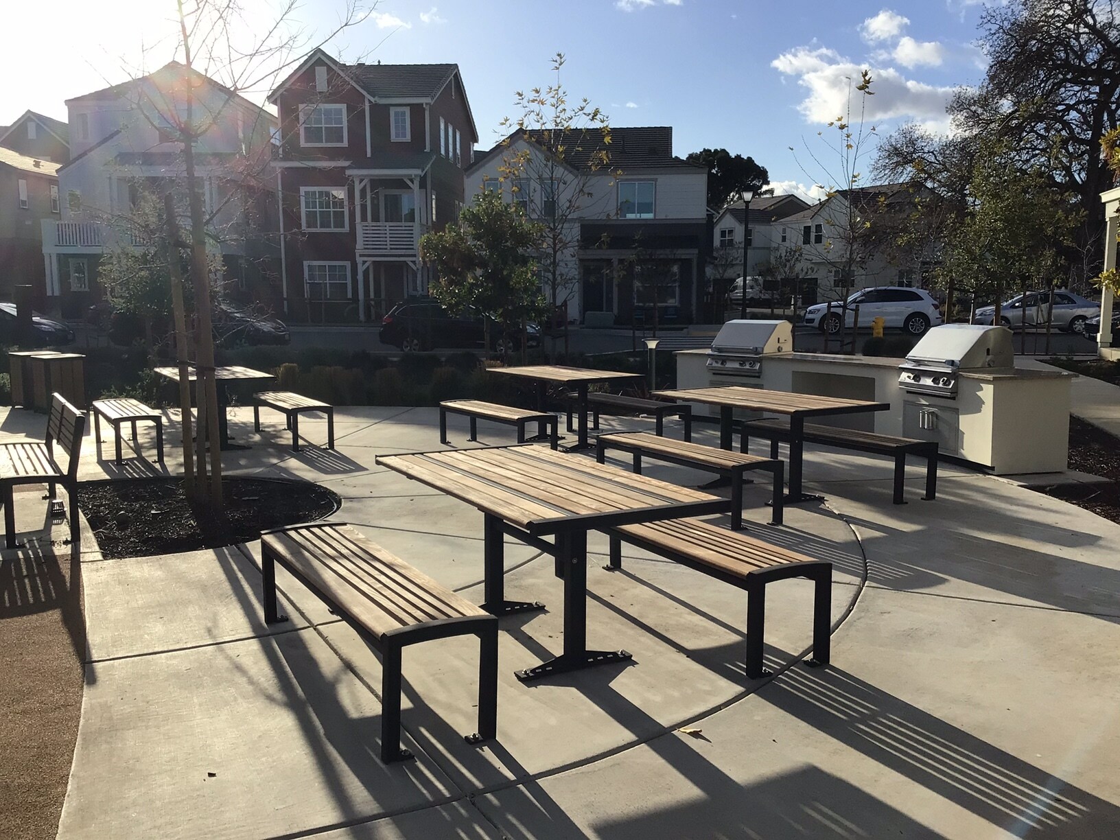 BBQs and seating at park - 32 Irby Ranch Dr