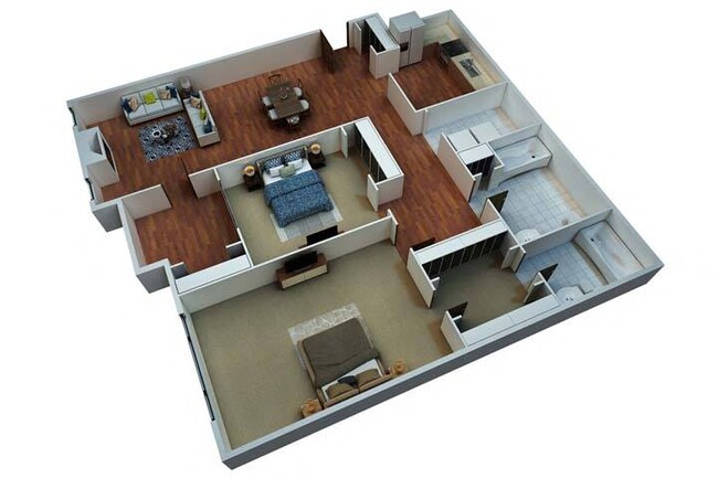 Floorplan - The Austin Apartment Homes