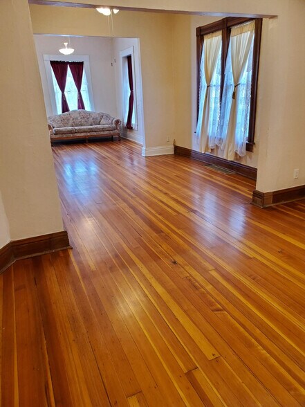 Dining and Living Rooms - 607 Harrison Ave