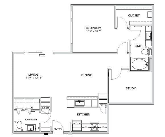 Floorplan - Cypress at Trinity Groves