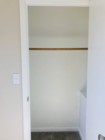 Closet in one bedroom - 9225 Amos Rd