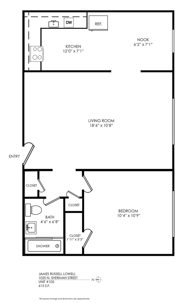 Floorplan - James Russell Lowell