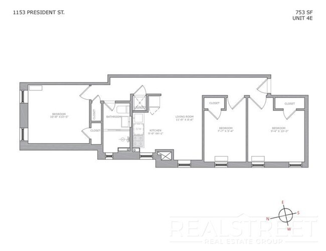 Floorplan - 1153 President St