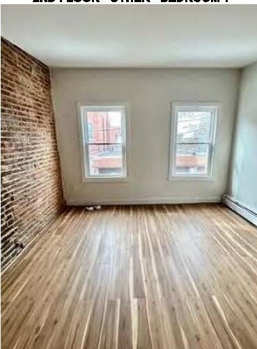 Bedroom 1. front of house - 307 S Baylis St