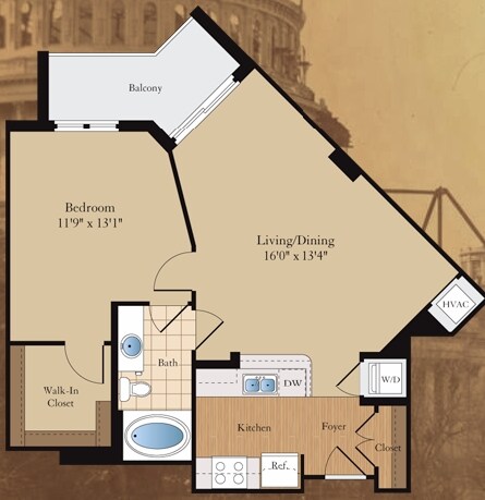 1BR/1BA - Seventy1Hundred