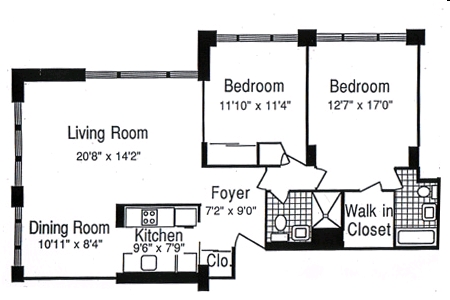 2BR/2BA - Fresh Meadows Apartments