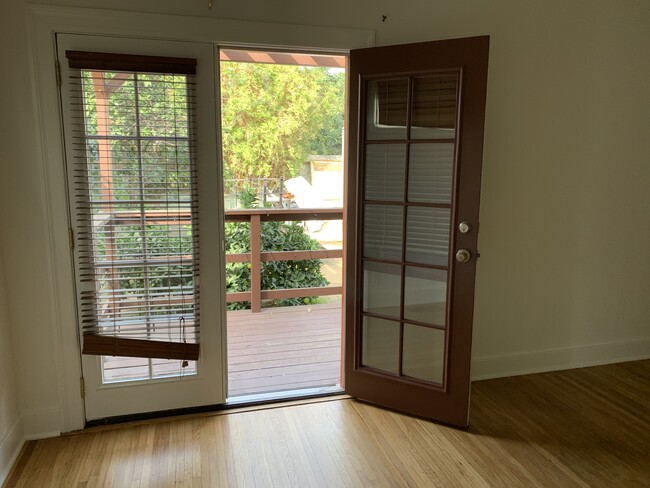 French Doors to Backyard - 1829 S Cloverdale Ave