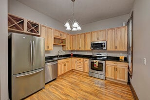 Kitchen with all stainless steel appliances - 1643 Fletcher Ave