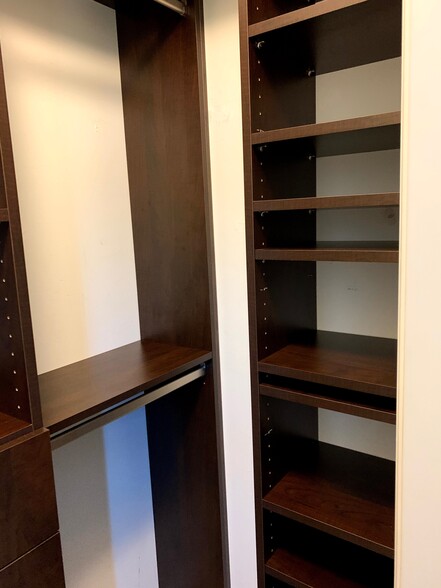 Custom shelving in every closet - 127 Explorer Dr