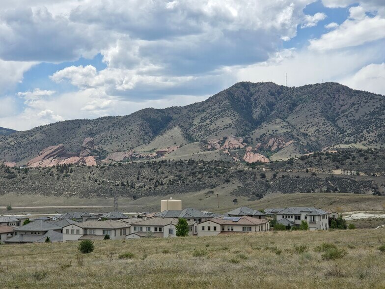 Enjoy sweeping views of Mount Morrison and Red Rocks throughout the neighborhood - 2220 S McIntyre St