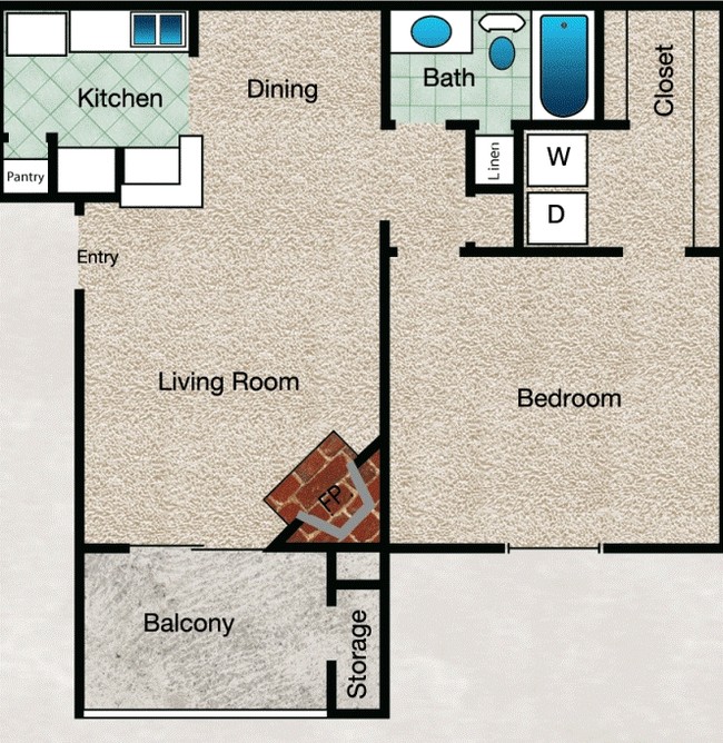 Floorplan - Copper Hill