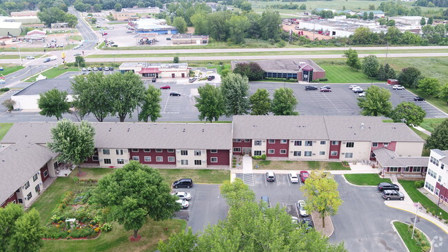 Aerial Photo - Peace Villa Apartments