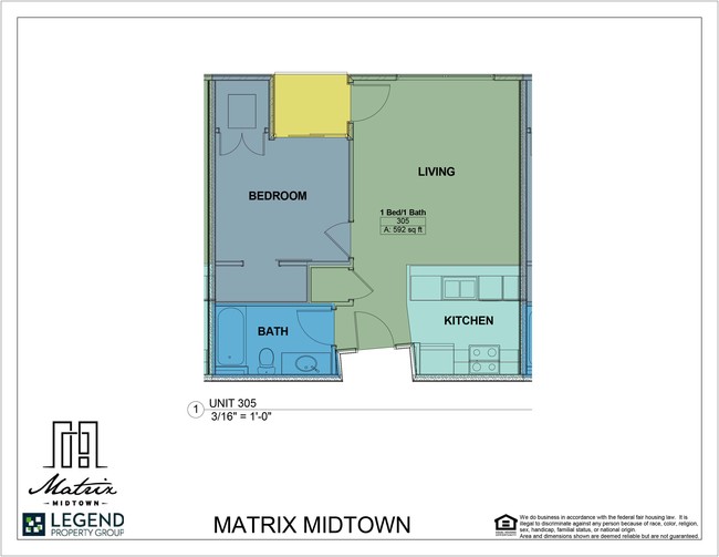 Floorplan - Matrix Midtown