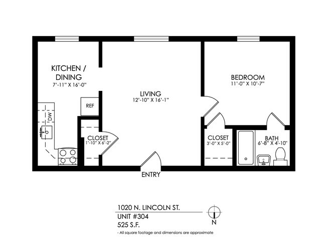 Floorplan - 1020 Lincoln
