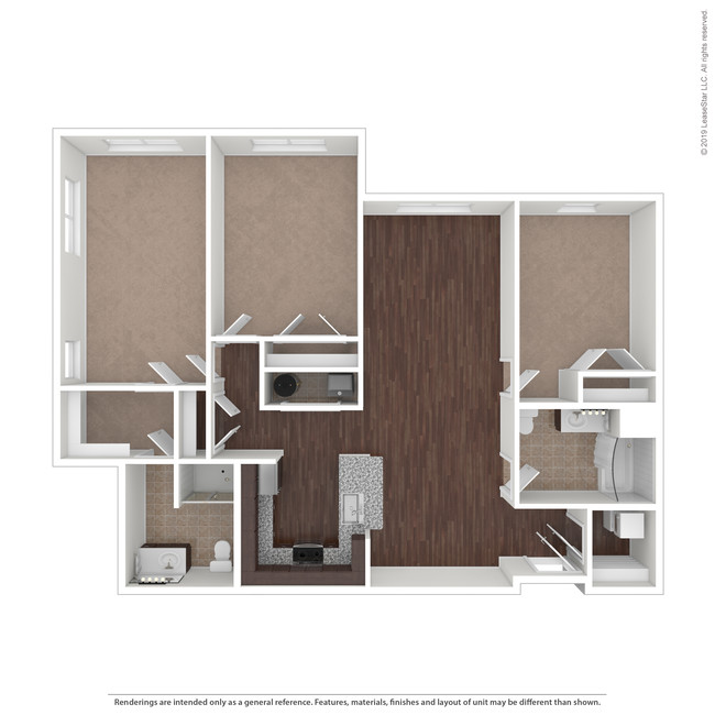 Floorplan - Snowden Creek Apartments, 62+