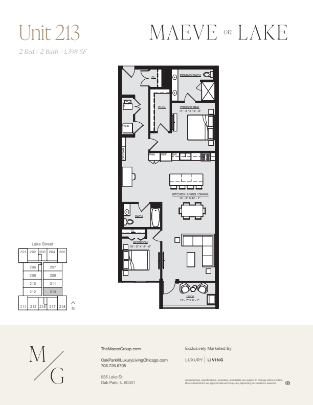 Floorplan - Maeve on Lake