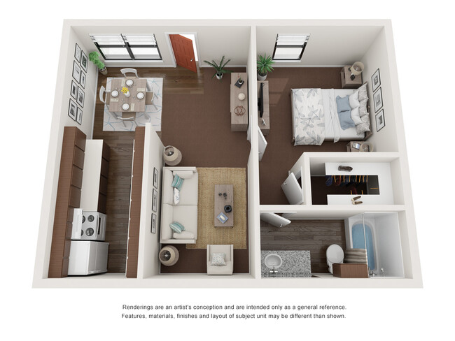 Floorplan - Cimarron Apartments