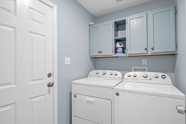 Laundry Room- Washer/Dryer Included - 112 Covey Run Pl