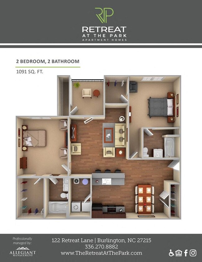 Floorplan - The Retreat at the Park