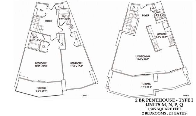 2 BR PENTHOUSE TYPE I - Stonehenge