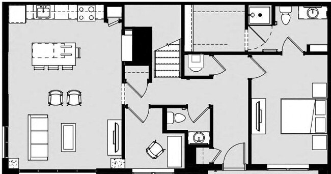 Floorplan - Harbor Side at Conwood Flats