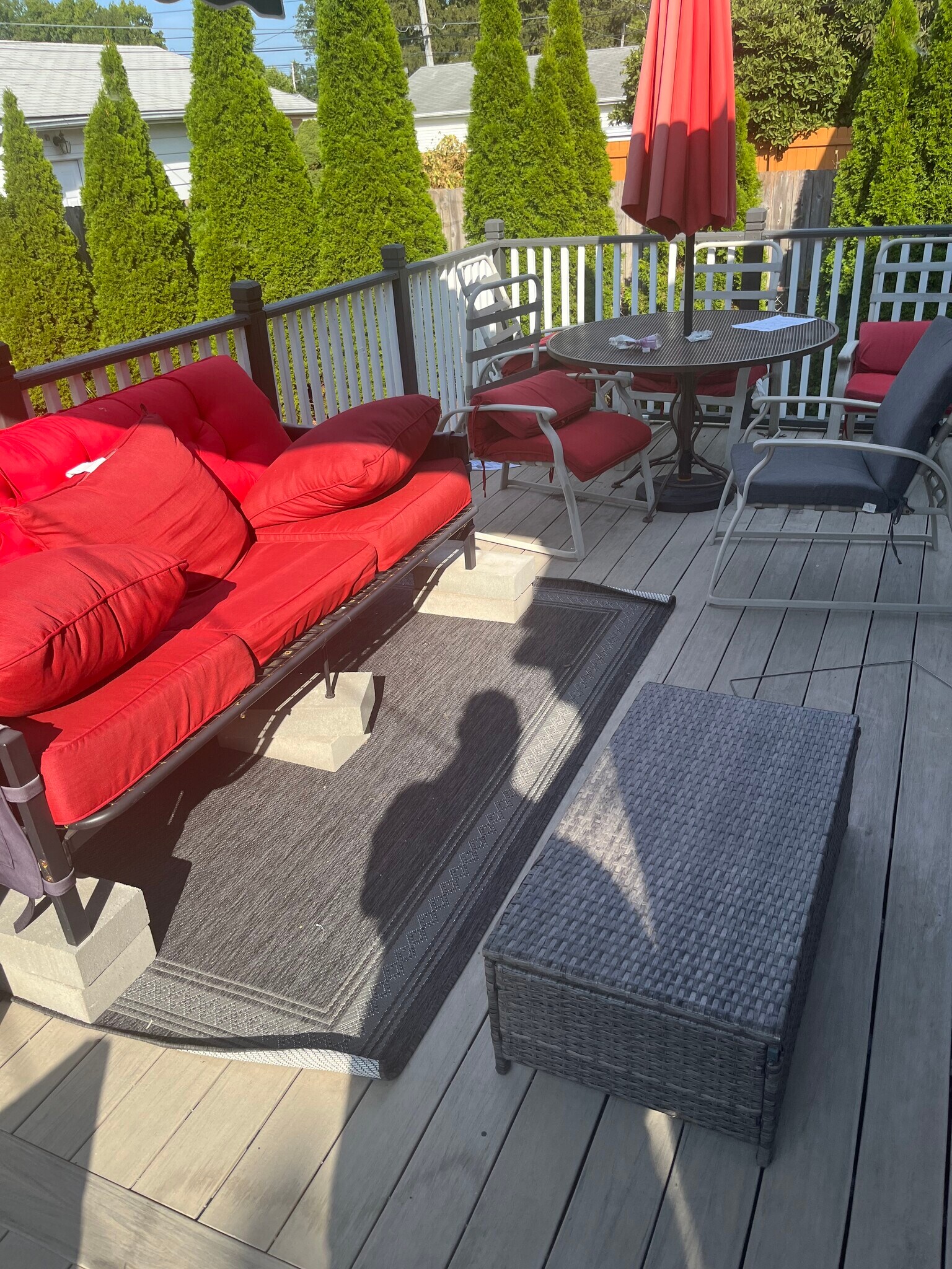 Back porch - 2118 Elm St